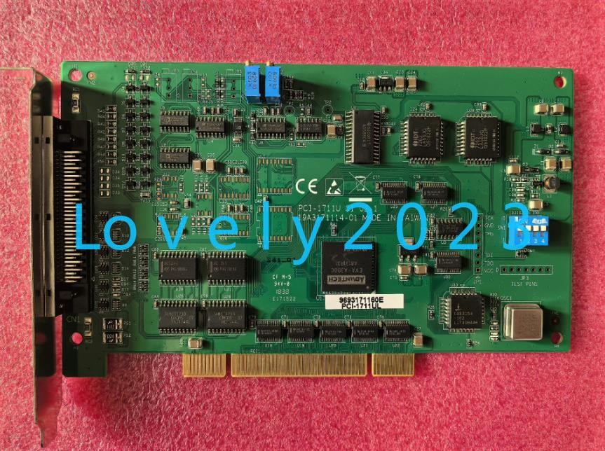 1pc used Advantech PCI-1711UL Acquisition Card