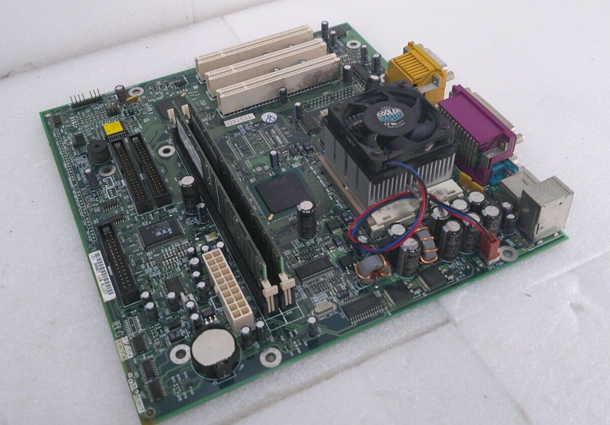 TriGem Cognac 20000731 MB 115661 W/ SL4TF/SL48E CPU, 128MB Ram, Heatsink & Fan