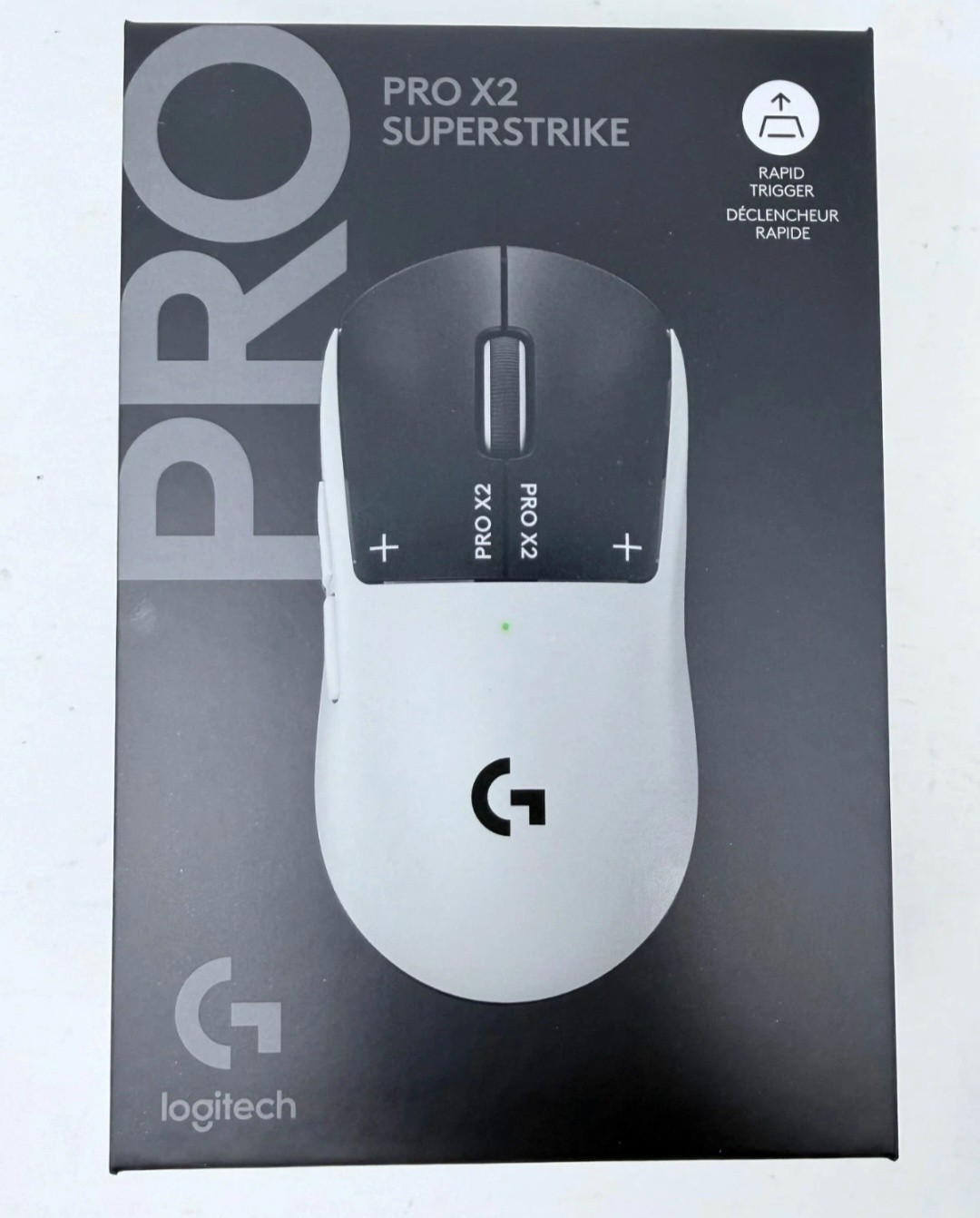 Logitech Pro X2 Superstrike Lightspeed Wireless Gaming Mouse New