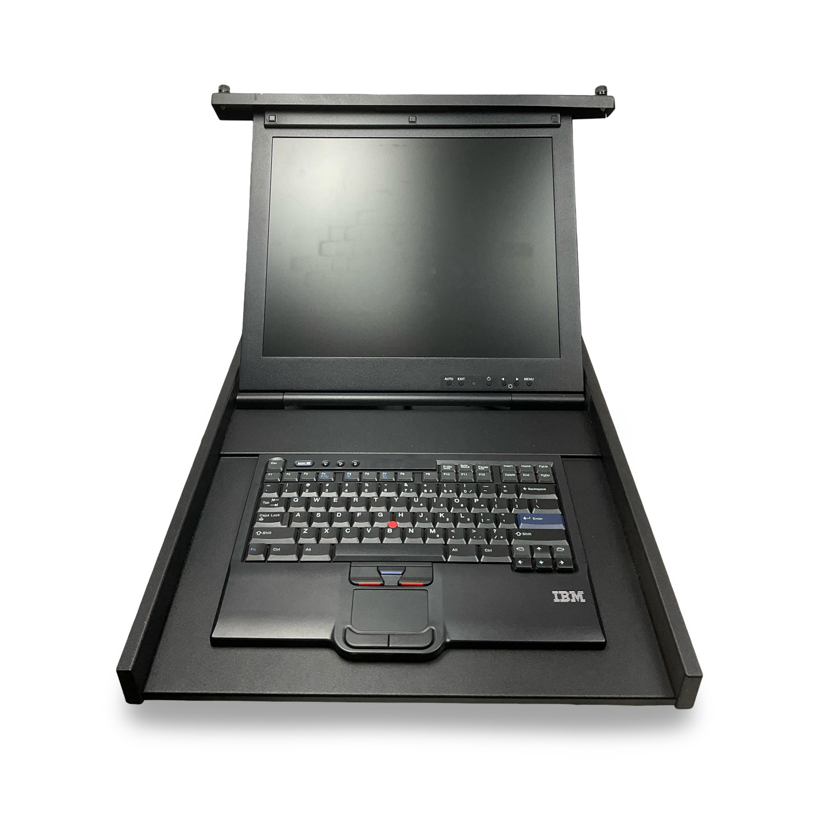 IBM EMC 091-000-091 17 Inch Rackmount LCD Keyboard KVM Console 03N7012