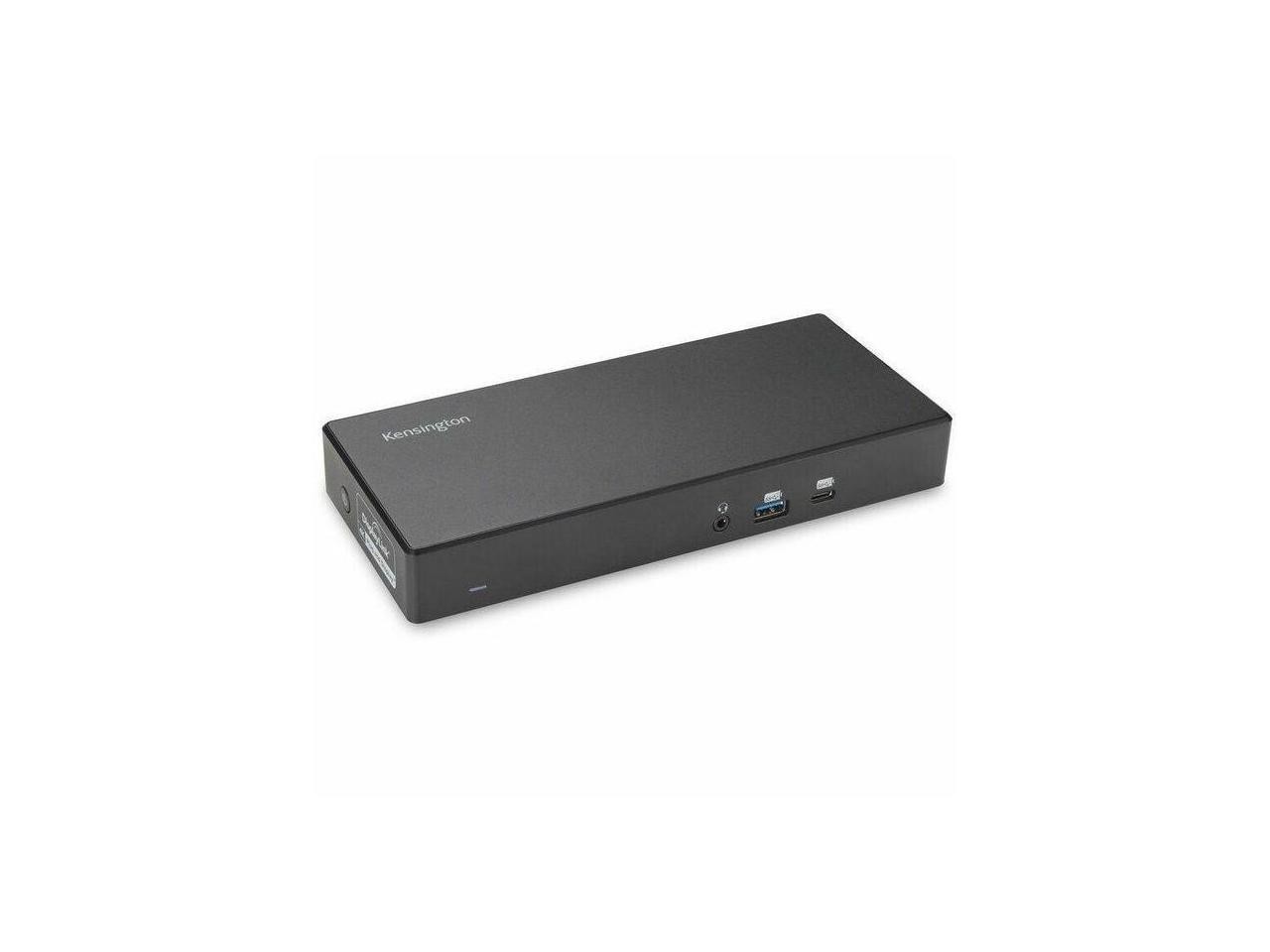 Kensington SD4781P EQ USB-C & USB-A Dual 4K Docking Station with 100W Power Deli
