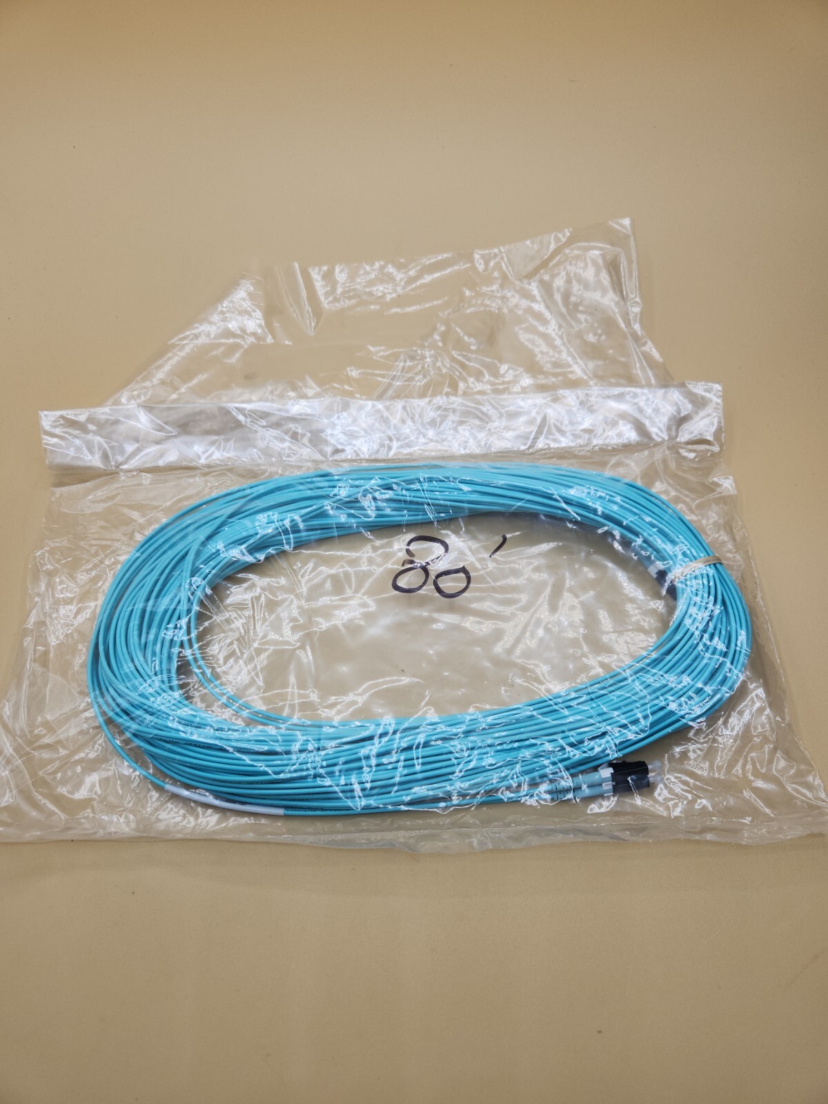 Corning 10G 2 MM50 OM3 Fiber Cable LC To LC Optical Patch TB2 233262492 80 Feet