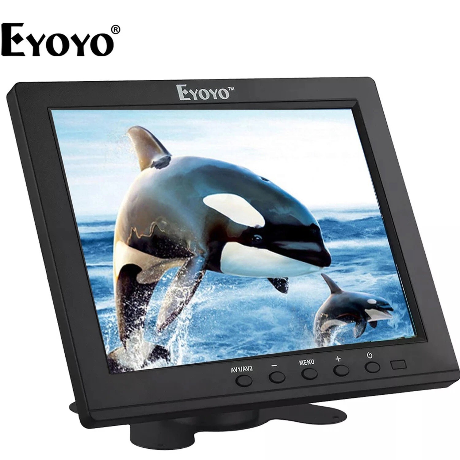 Eyoyo HD 8" TFT LCD Monitor S801H VGA BNC Video Audio HDMI CCTV  PS4 (M1191)