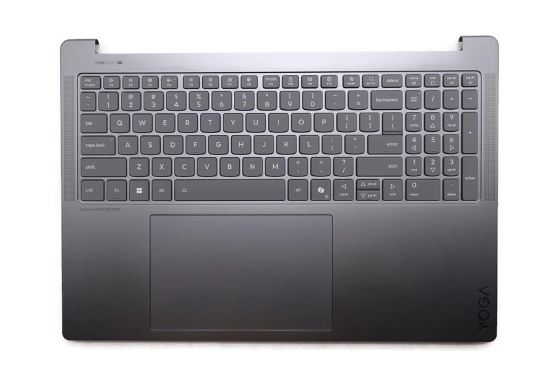 New Genuine Lenovo Yoga Pro 9 16IAH10 83L0 Palmrest Tochpad Keyboard 5CB1S50838