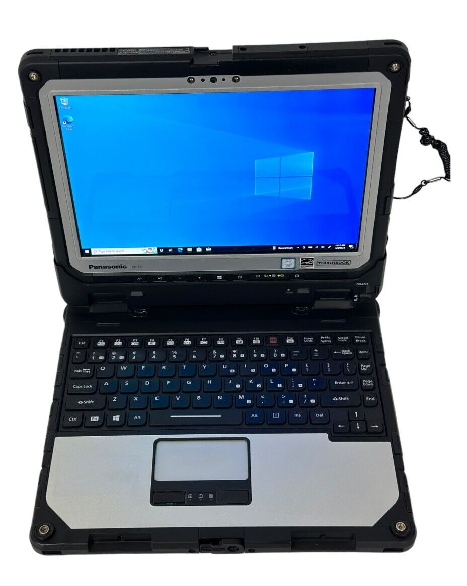 Panasonic Toughbook CF-33 Core i5 7300U 2.6GHz 8GB 256GB SSD Win 10 Pro