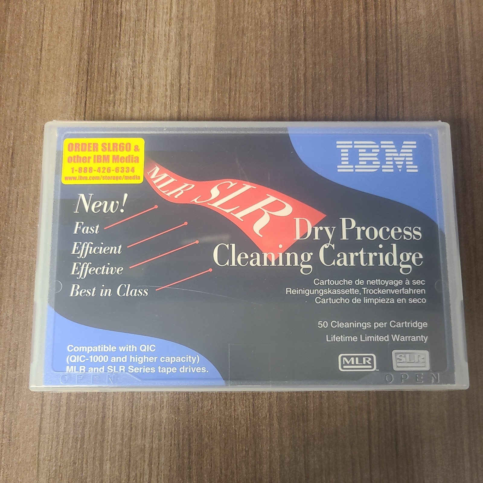 IBM MLR SLR Dry Process Cleaning Cartridge - Used, great condition.