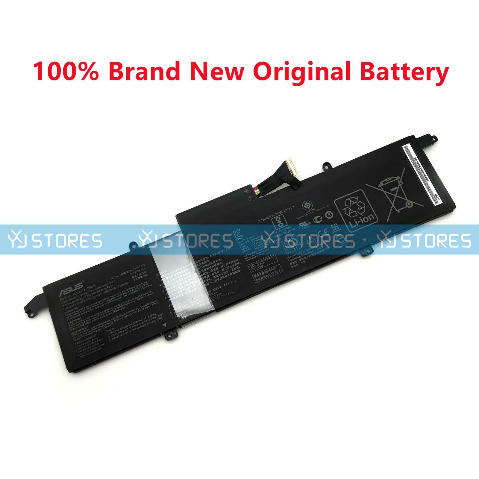 Genuine C41N1908 OEM Battery for Asus ROG Zephyrus G14 GA401IU GA401IV GA401II