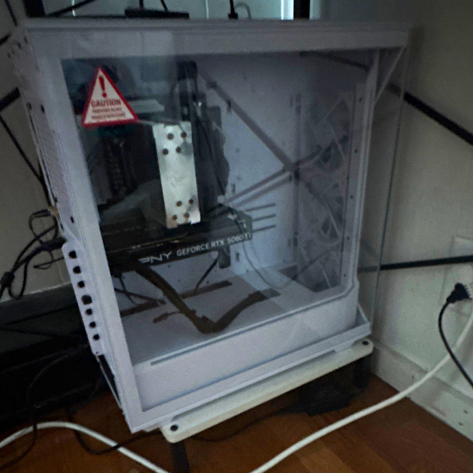 Fractal Design MicroATX Slim Line PC Case White Tempered Glass Side Panel
