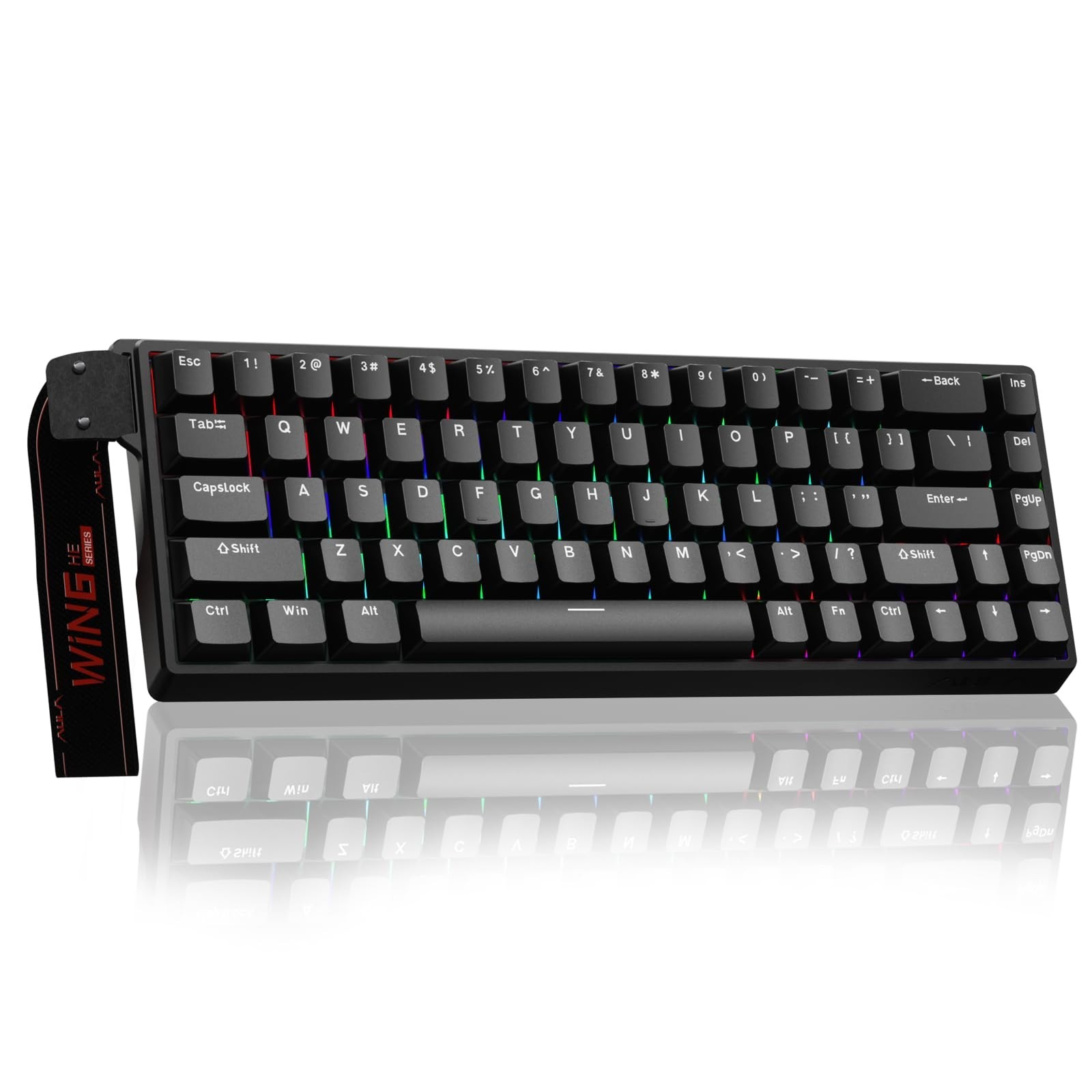 60% Mechanical Gaming Keyboard, Hall Effect Switch, 8000Hz Polling Rate, RGB Bac