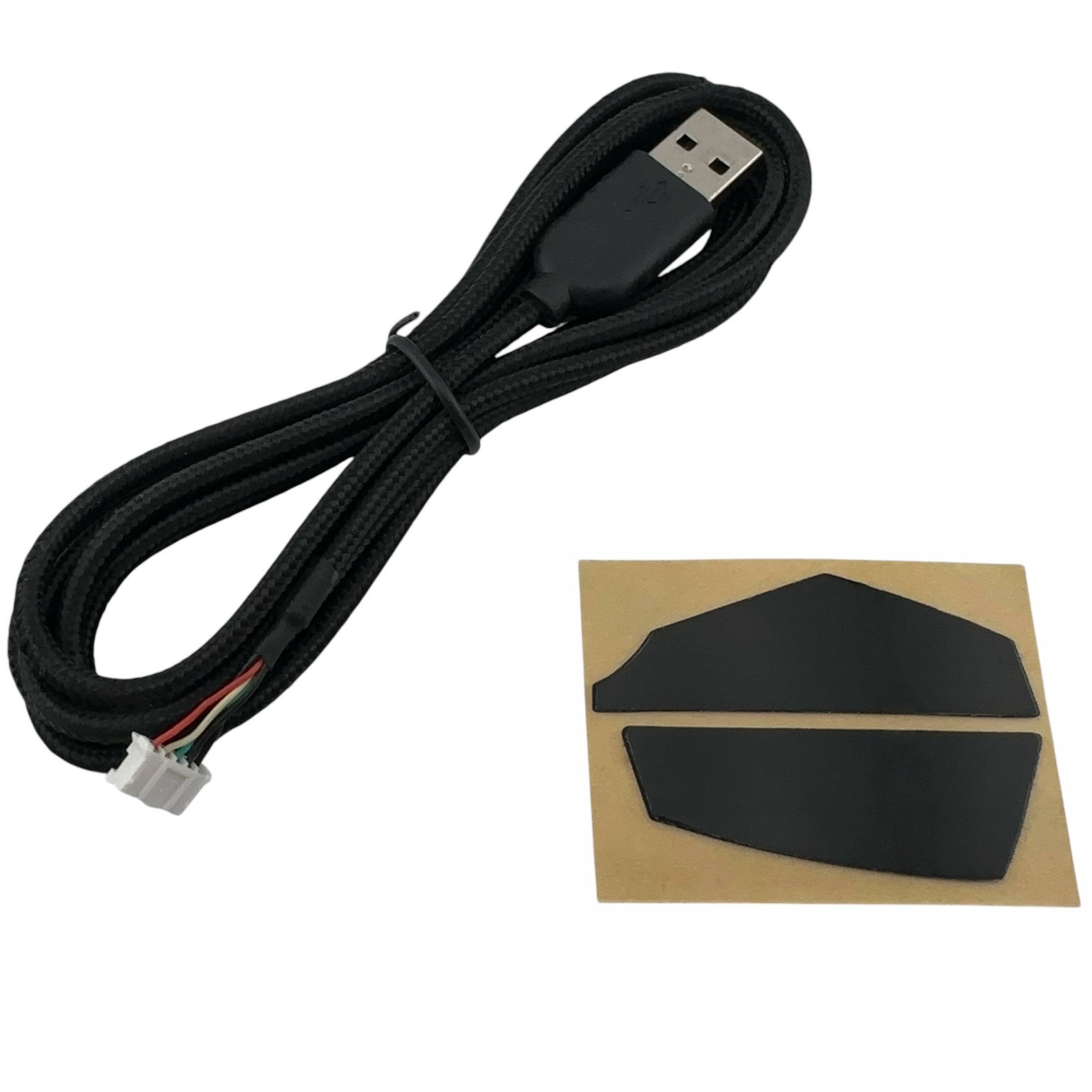 Braided USB Cable Replacement With Feet For Logitech G600 Gaming Mouse