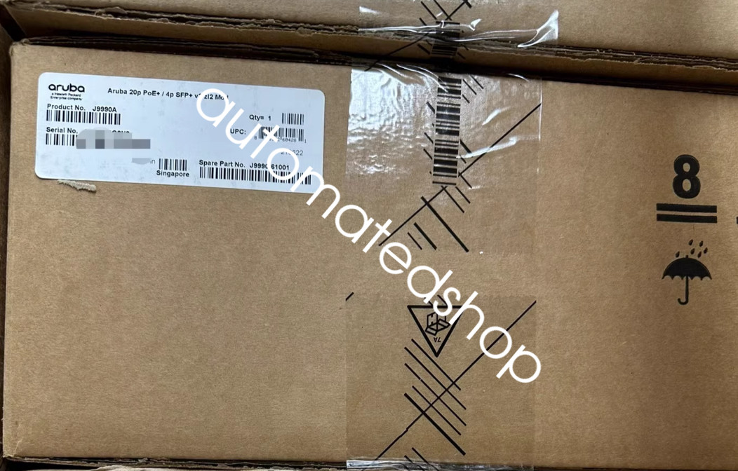 1PCS Aruba 20p PoE+ / 4p SFP+ v3 zl2 Mod J9990A new via FedEx or DHL