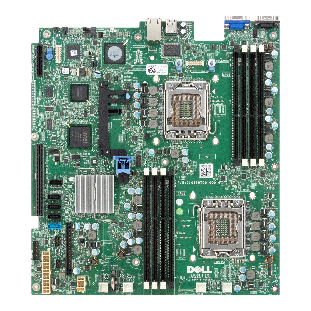 DELL 0N051F 2x LGA1366 DDR3 POWEREDGE R410