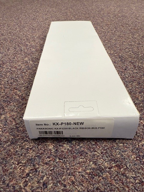 Premium Quality Black Printer Ribbon for Panasonic- KX-P180