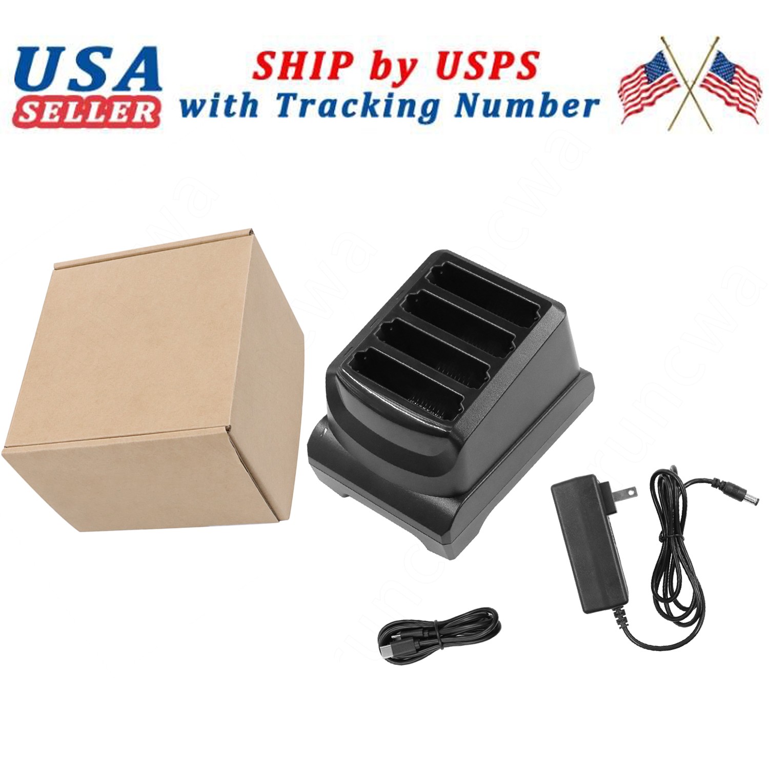 New Battery Charger Cradle for Zebra TC53 TC58 TC73 TC78 BTRY-NGTC5TC7-44MA-01