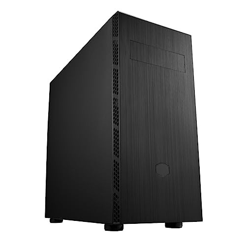 Cooler Master MasterBox MB600L V2 with ODD - Brushed Steel PC Case with Side