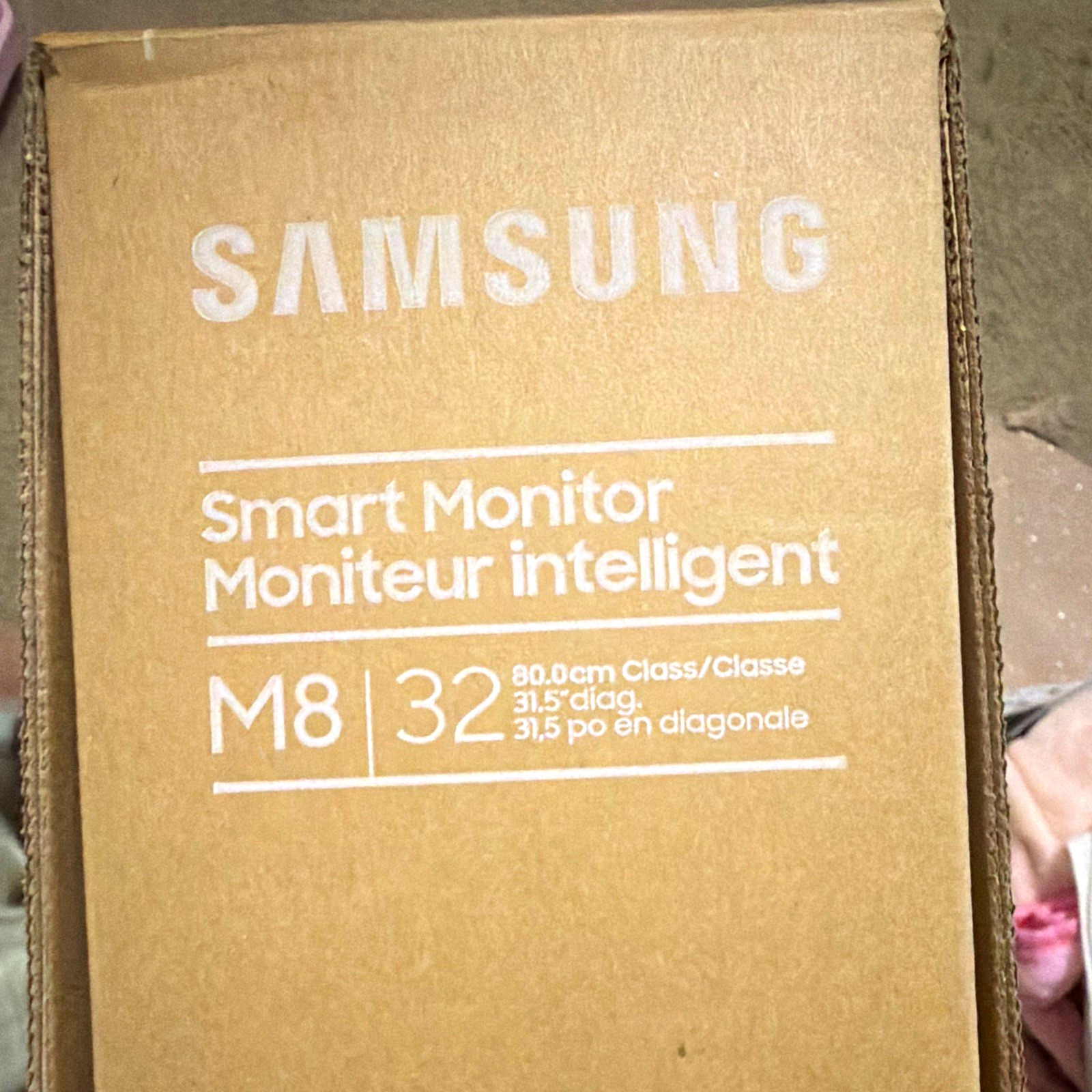 Samsung Smart Monitor M8 32 in (80.0 cm Class) 16:9 Smart Monitor