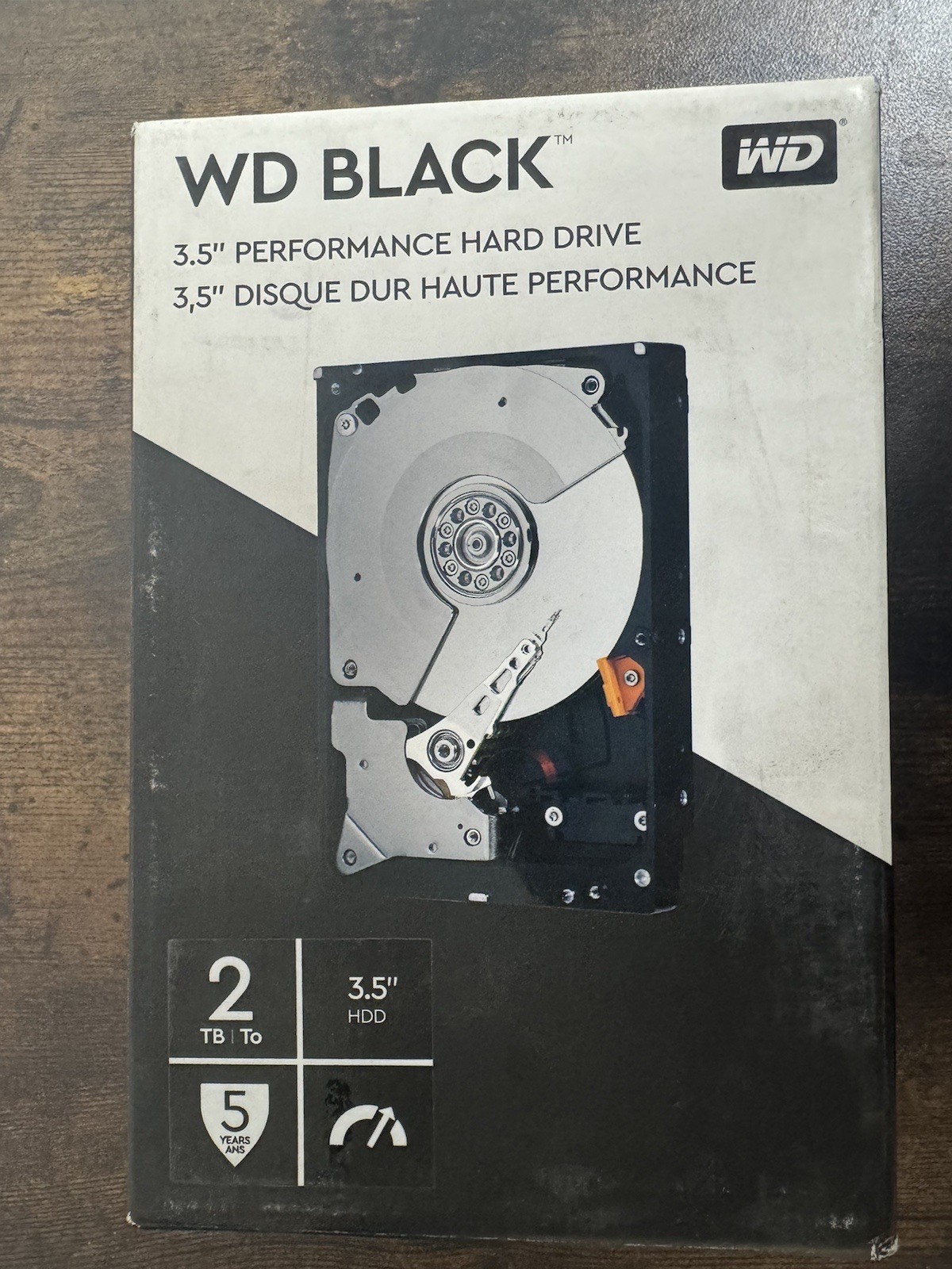 WD Black 2TB 3.5 HDD WDBSLA0020HNC-NRSN WD2003FZEX HARD DRIVE