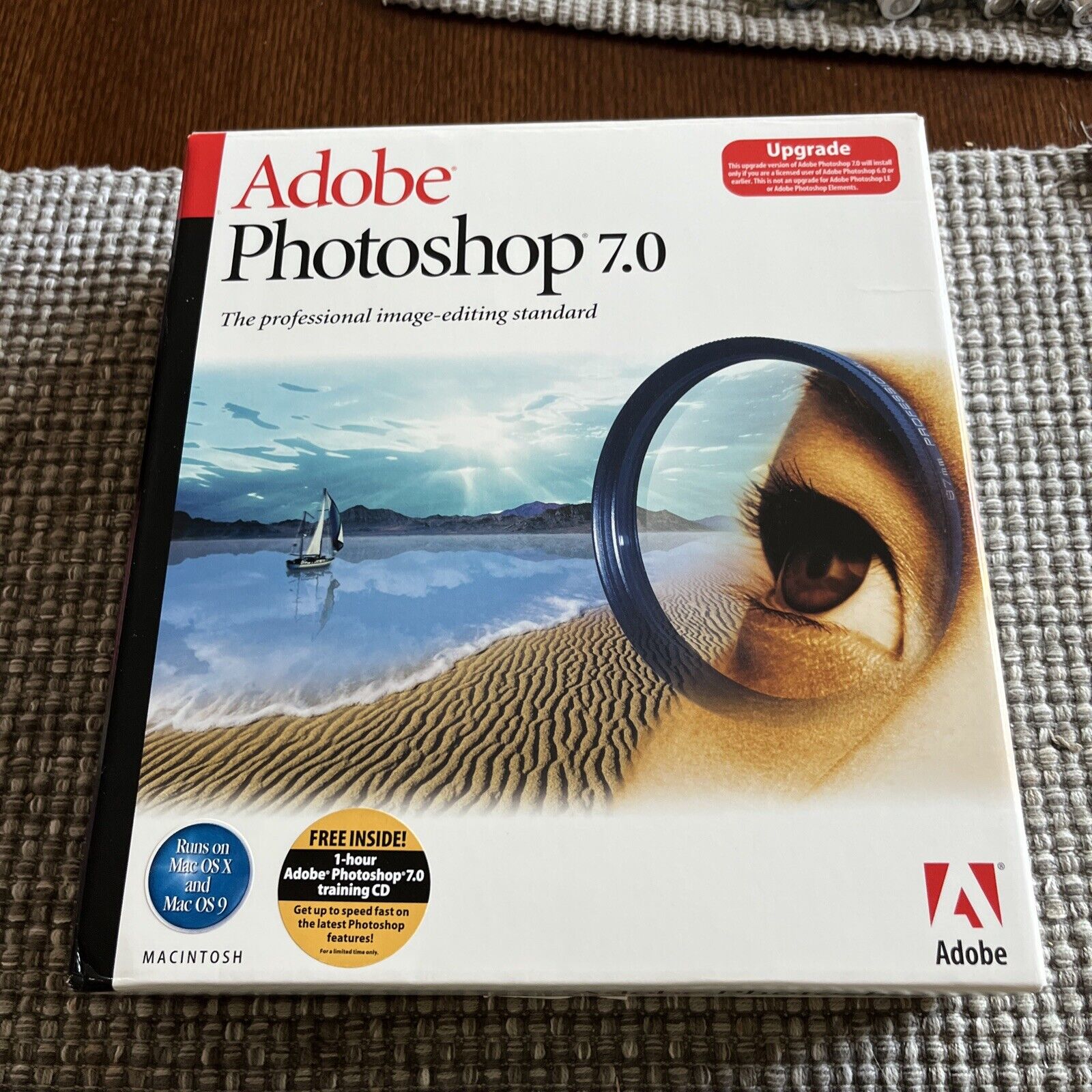 Adobe Photoshop 7 / 7.0 for Apple Mac - Upgrade (13101620) BOXED