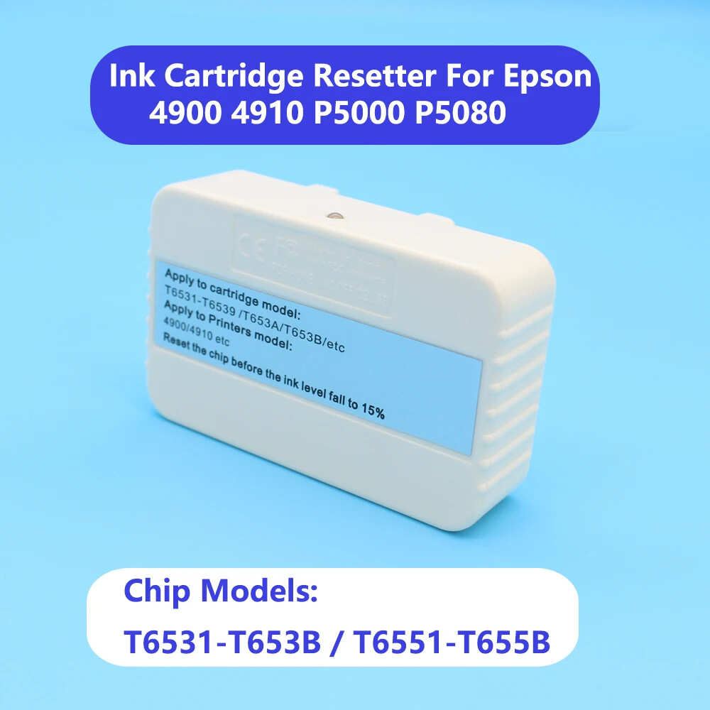 For Epson Stylus Pro4900 4910P Surecolor P5000 P5080 Ink Cartridge Chip Resetter