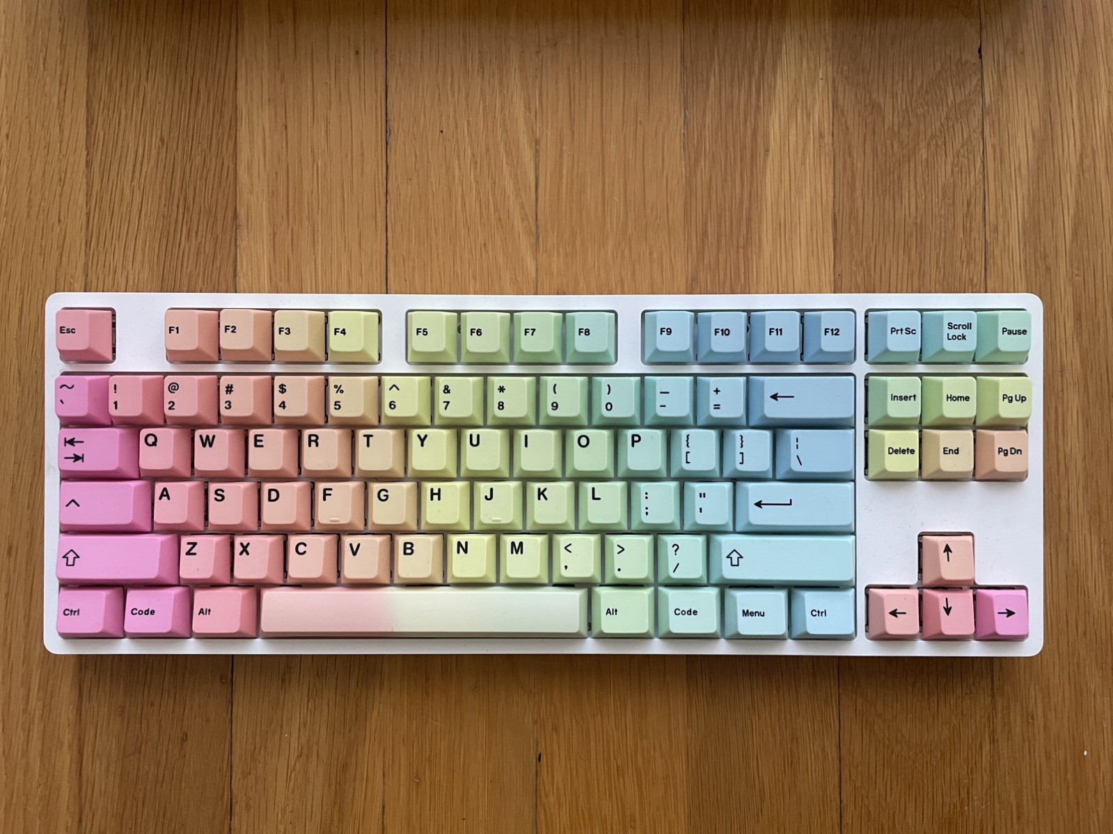 Drop Expressions PRISM Mechanical Keyboard 87 Keys Rainbow Keys Backlit