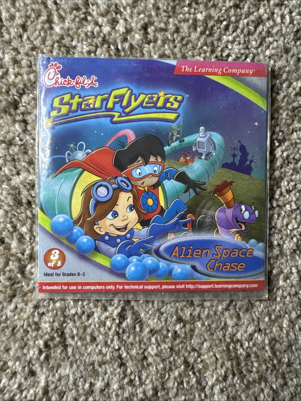 Star Flyers Adventure No. 2 Alien Space Learning Company Sealed Chick-Fil-A Rare