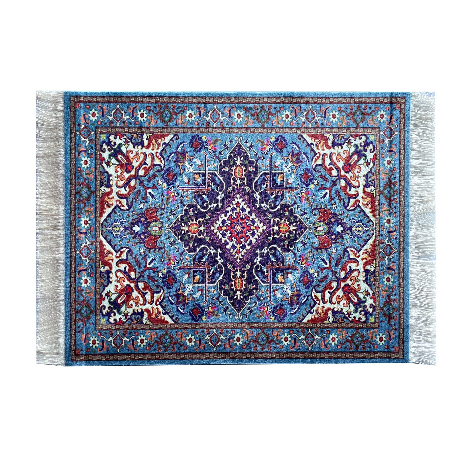 Beautiful Oriental Rug Style Mousepad, Miniature Carpet Computer Mouse Pad, N...