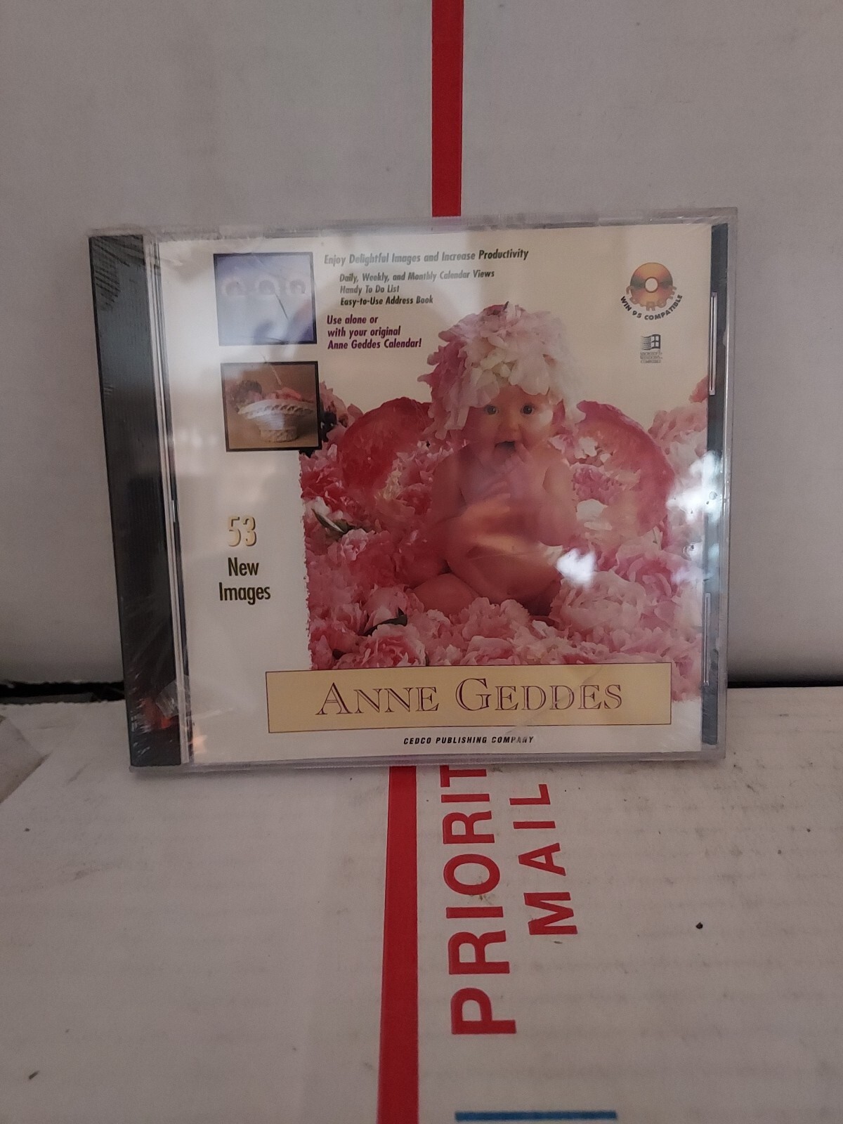 Anne Geddes Images and Productivity CD-Rom Windows 1998 Calendar Address #62k