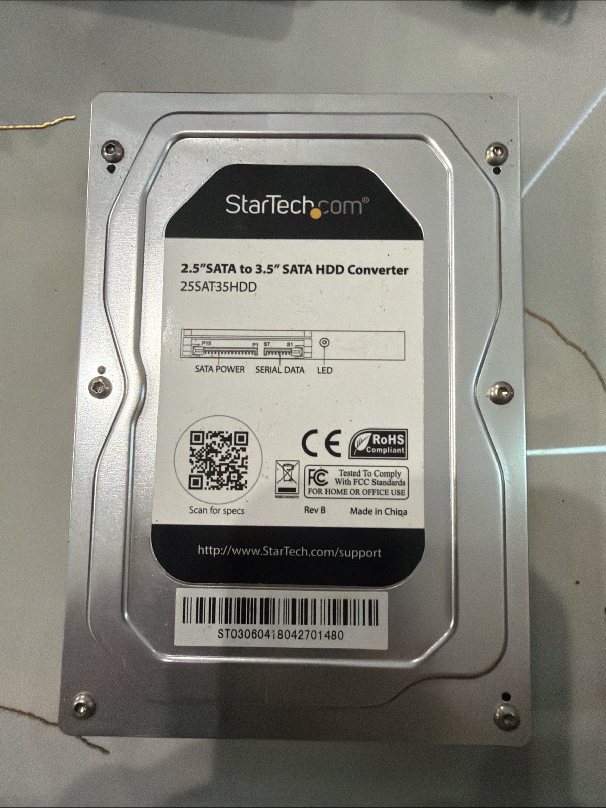 StarTech.com 2.5" SATA to 3.5" SATA HDD Converter *Free Shipping