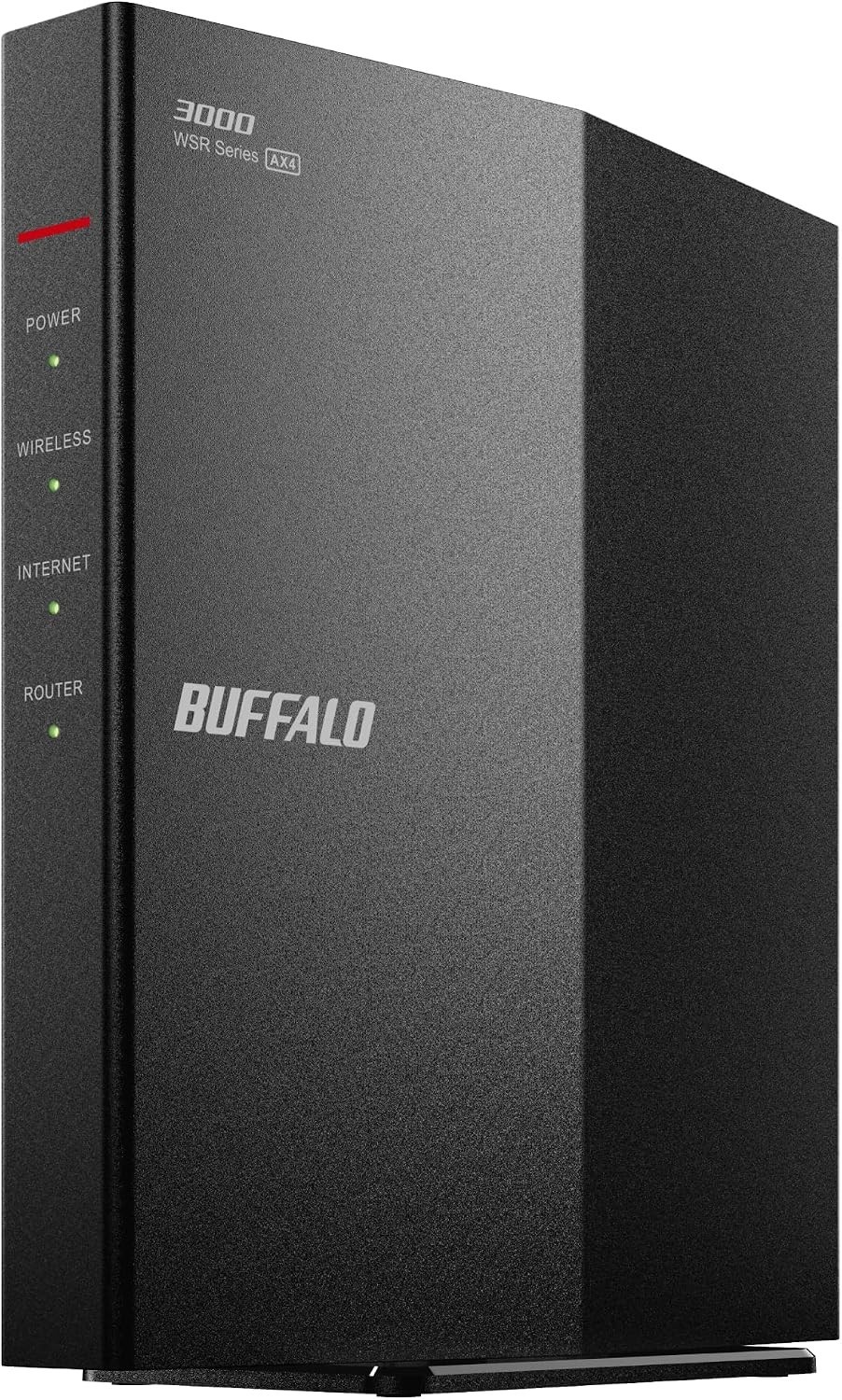 Buffalo Wi-Fi 6 Router 2401 + 573Mbps EasyMesh WSR-3000AX4L/N Black Japan Track#