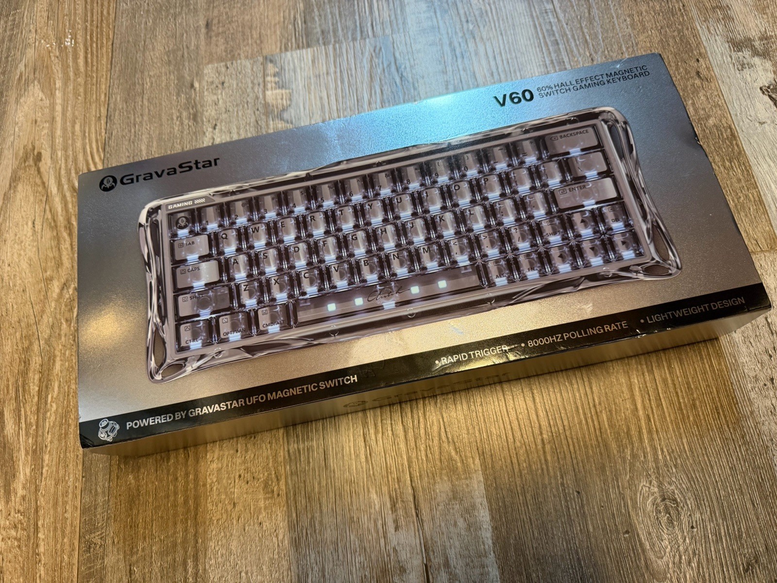 Gaming gravastar keyboard V60 Model New