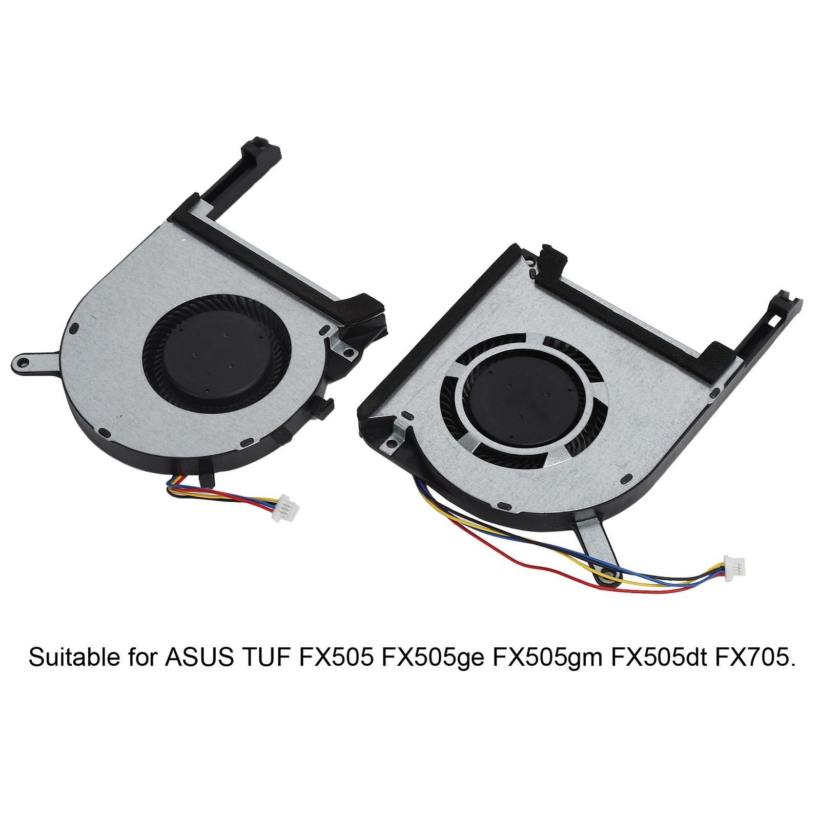 2pcs Laptop CPU GPU Cooling Fans Replacement For TUF FX505ge FX505