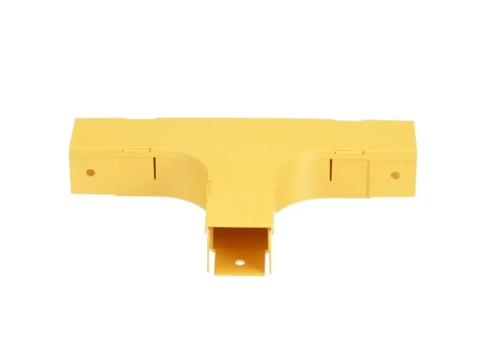 Panduit - FT2X2LYL - Panduit FiberRunner Horizontal Tee, 90 , 2x2, Yellow -