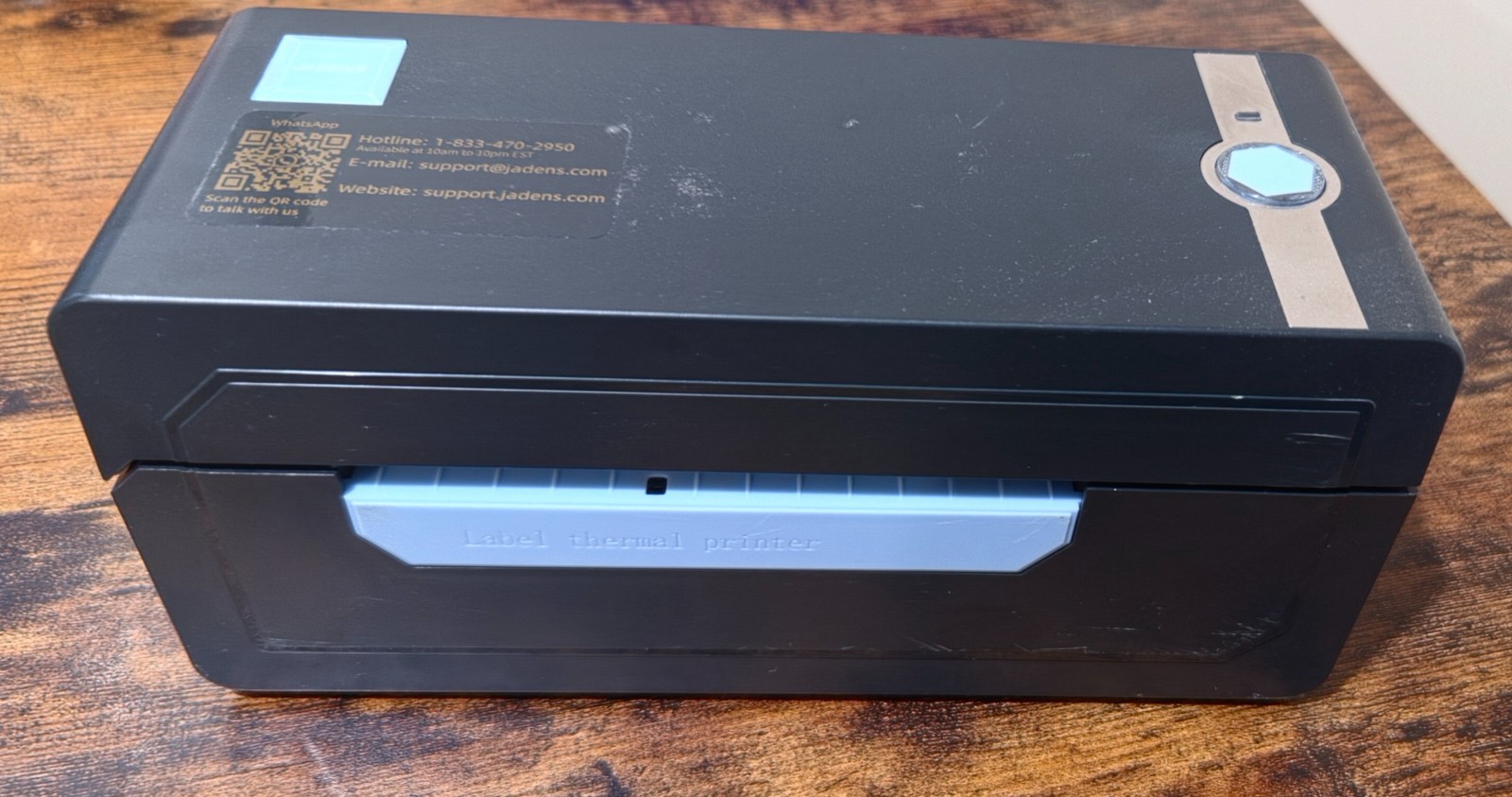 jadens bluetooth thermal shipping label printer