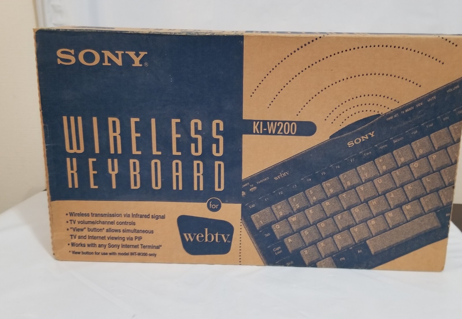 Sony WebTv Wireless Keyboard KI-W200 New