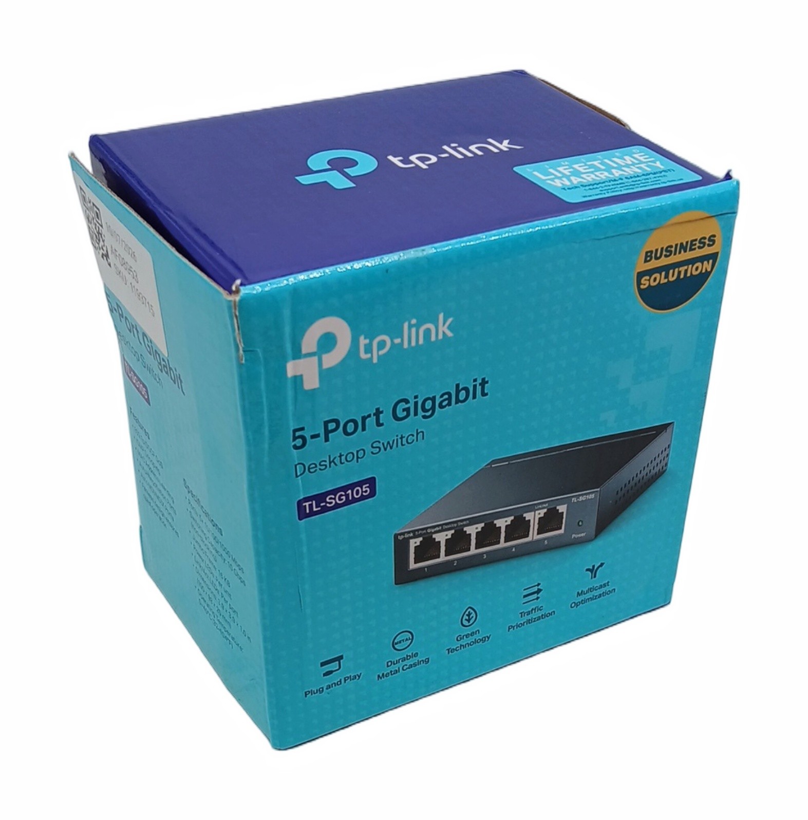 NETGEAR ProSafe TL-SG105 5-Port Gigabit Ethernet Switch Unmanaged RJ45