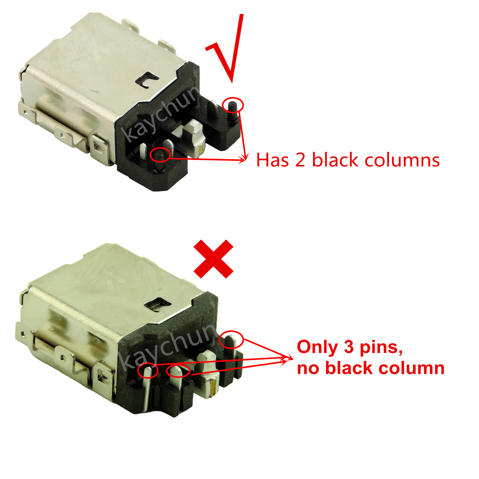 Original DC IN Power Jack charging port For ASUS VivoBook L510M E510MAB L510MA