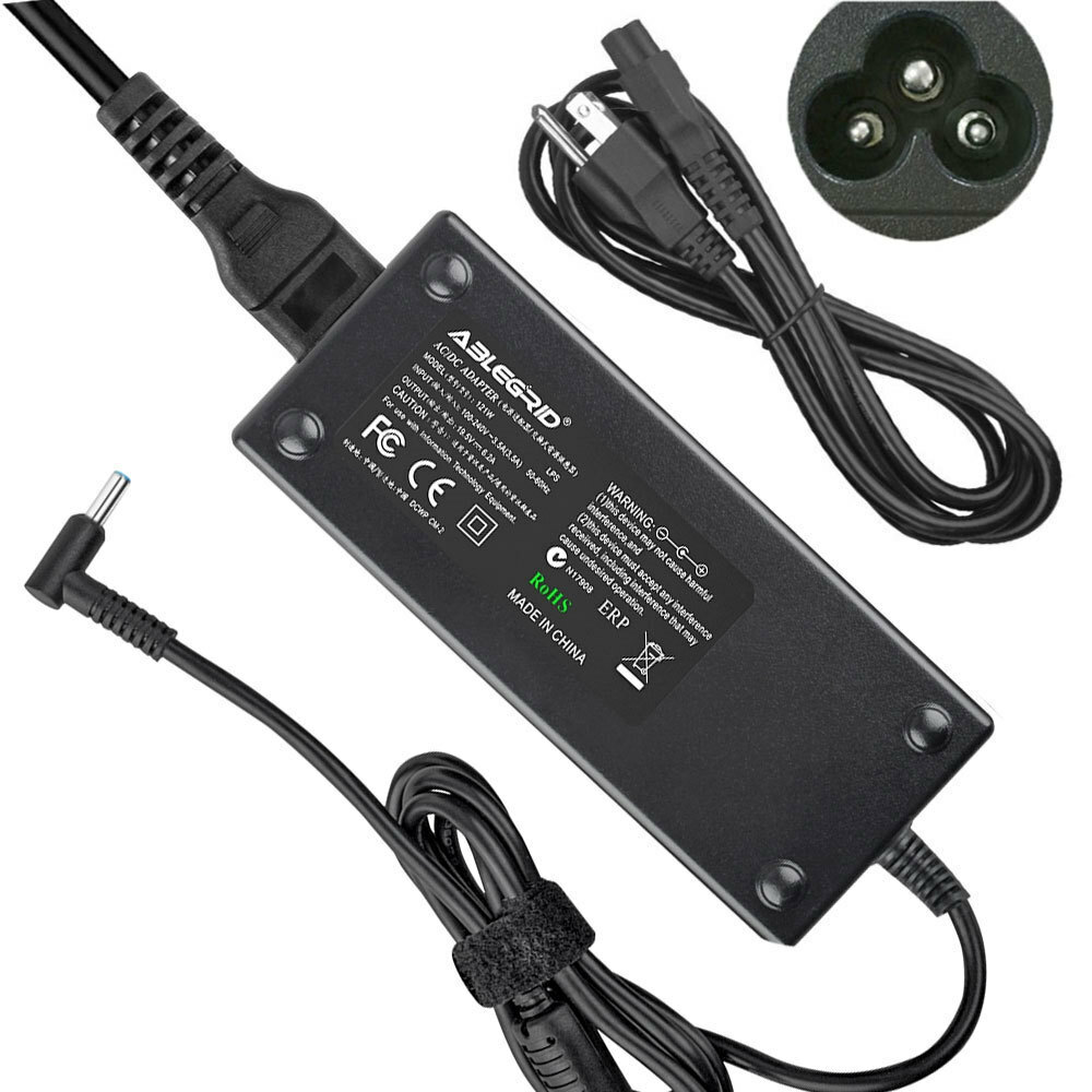 120W AC Power Adapter Charger For HP OMEN 15-AX033DX 17-W033DX Gaming Laptop