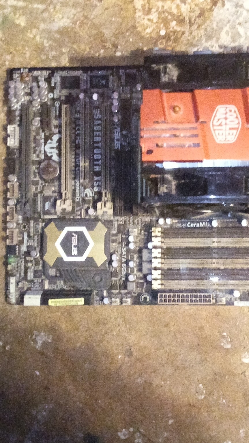 ASUS SABERTOOTH X58 ATX Motherboard LGA1366 DDR3 TUF Gaming PCIe USB3.0
