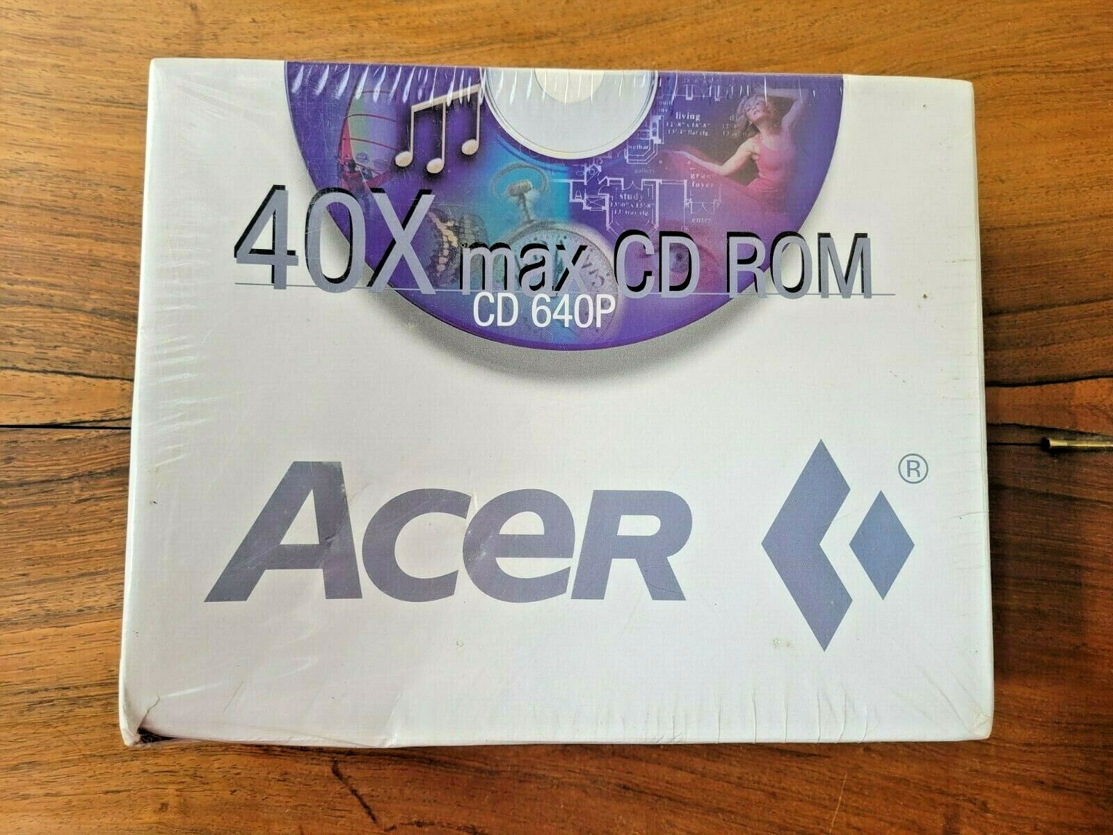 ACER Peripherals, Inc. 40X max CD ROM CD 640P 1998 (NEW)