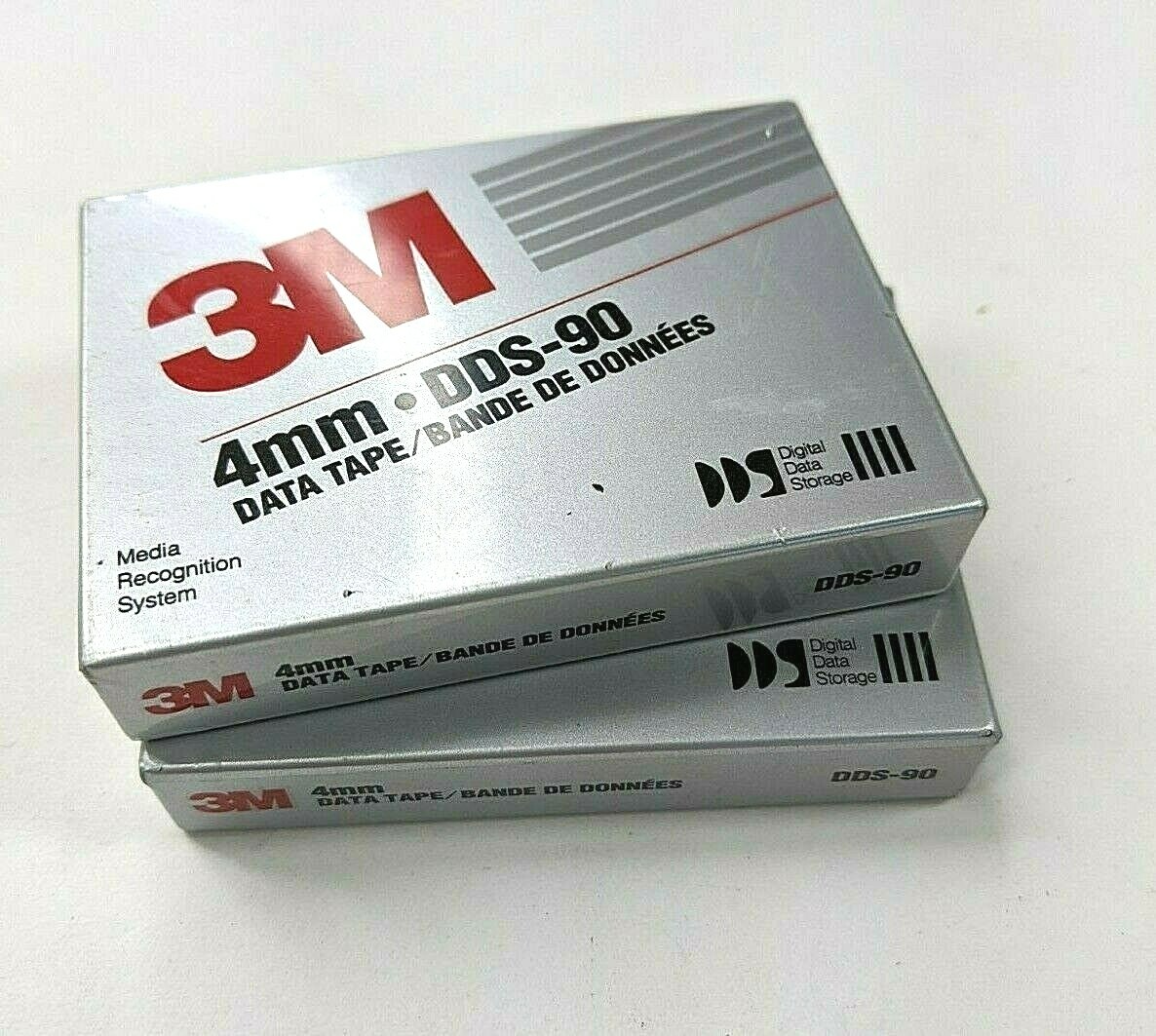 2 Imation 3M 4mm DDS-90 Data Tape Factory Sealed NEW