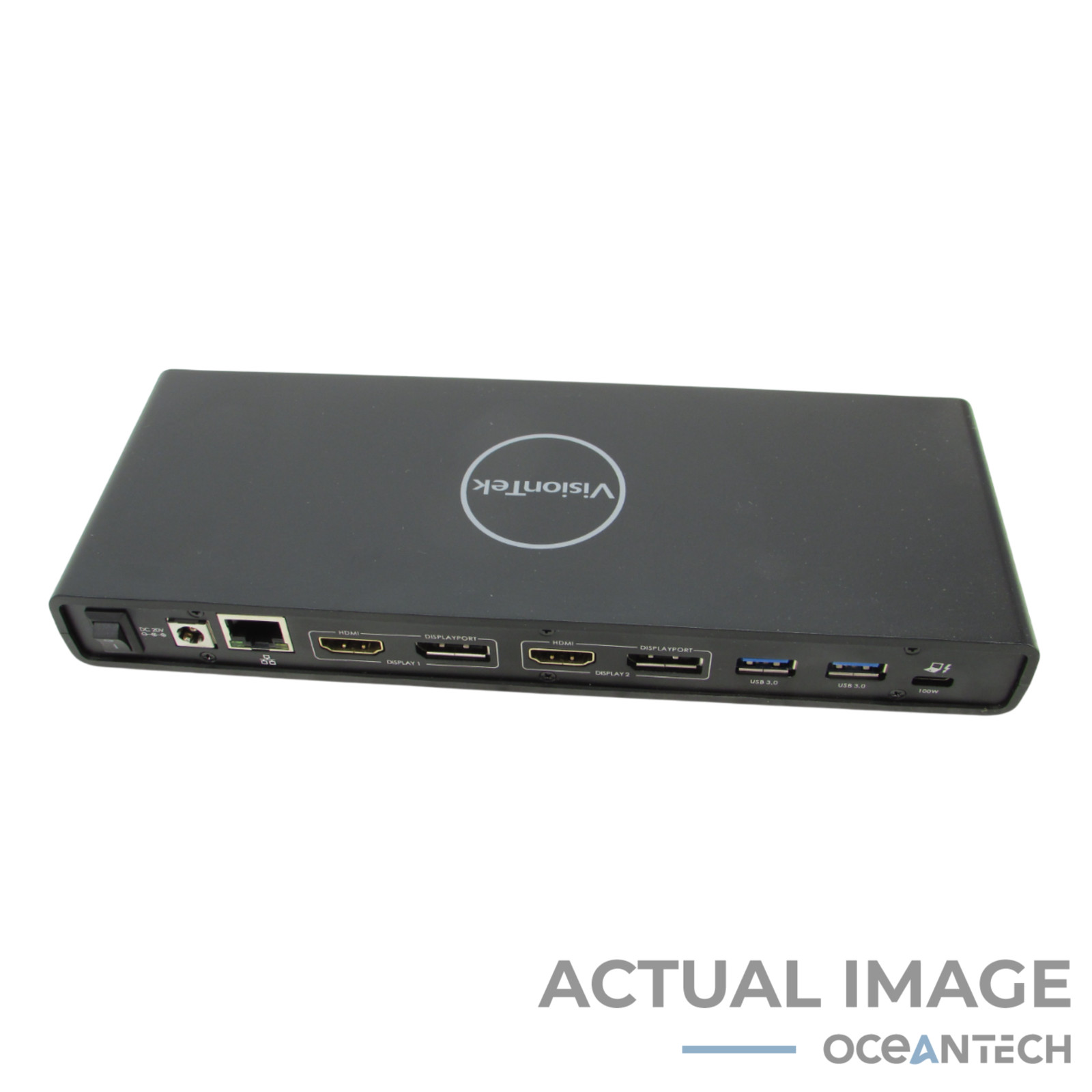 VisionTek VT4510 Dual Display 4K USB 3.0 / USB-C Docking Station Dock Only
