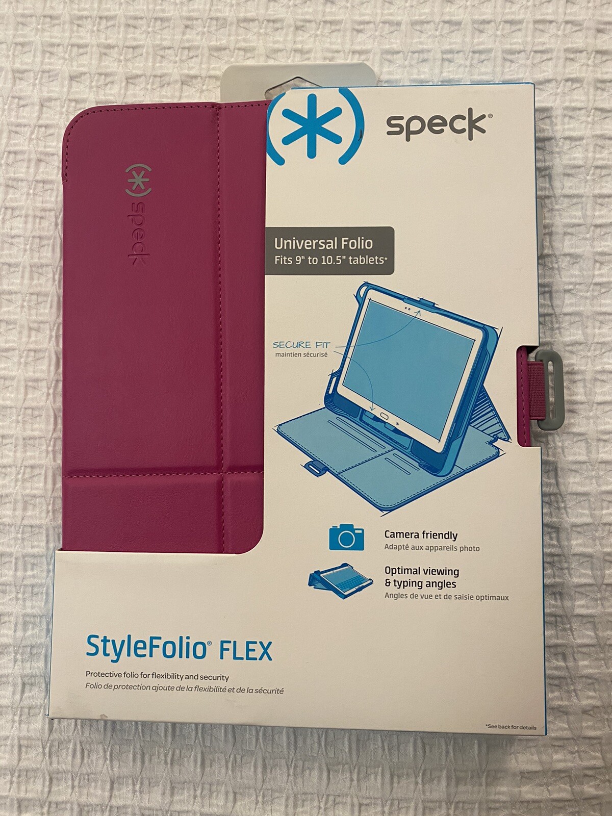 Speck Stylefolio Flex Universal Folio Fits 9” To 10.5” Tablets (boxT)