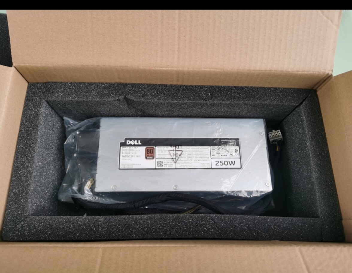NEW DELL R230 AC250E-S0  250W PowerSupply  P59VM 9J6JG