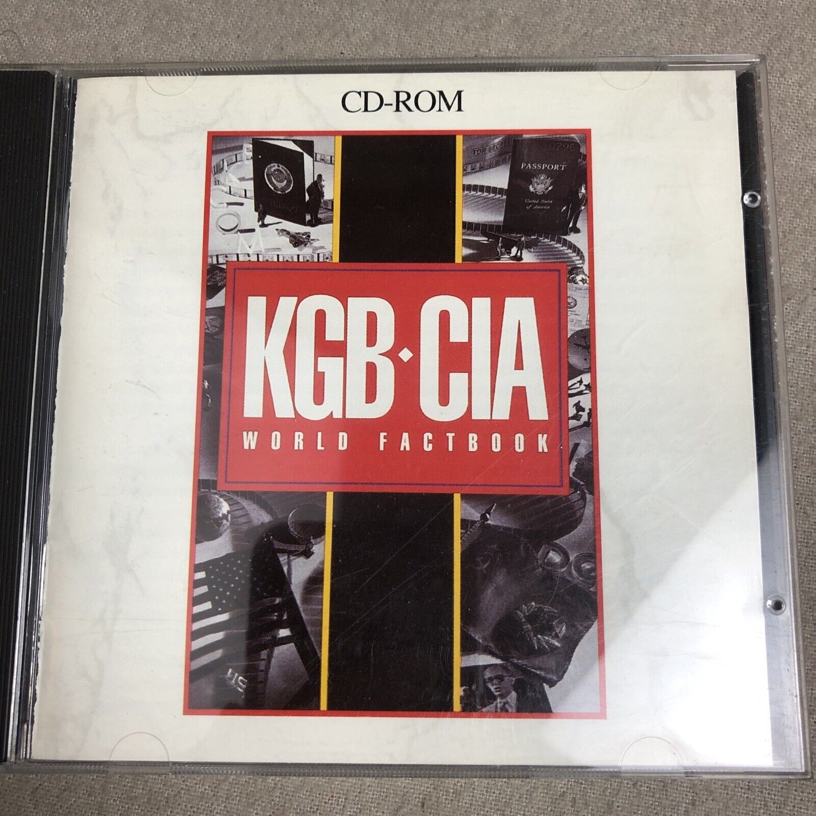 KGB-CIA World Factbook CD-ROM for DOS, Windows 3.1, Compton’s Most