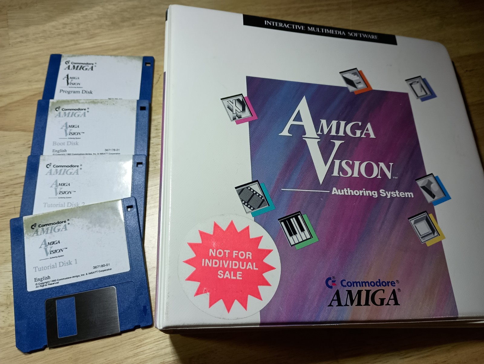 Amiga Vision Authoring System