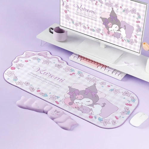 GEEKSHARE x Sanrio Large Mouse Mat Wrist Rest for Keyboard NEW