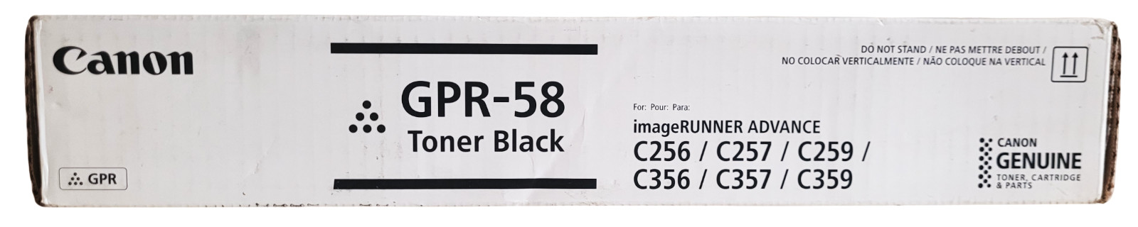 Canon GPR-58 GPR58 Black Toner Cartridge