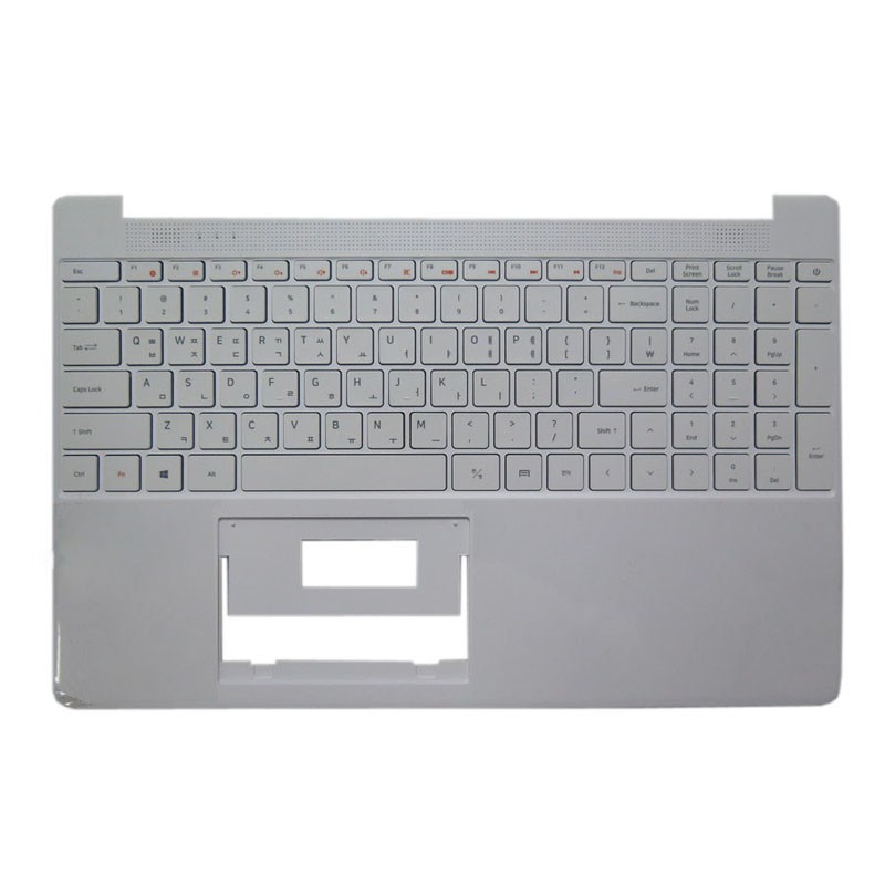Laptop White PalmRest&Keyboard For Gateway GWTN156-4 Korean KR No Touchpad