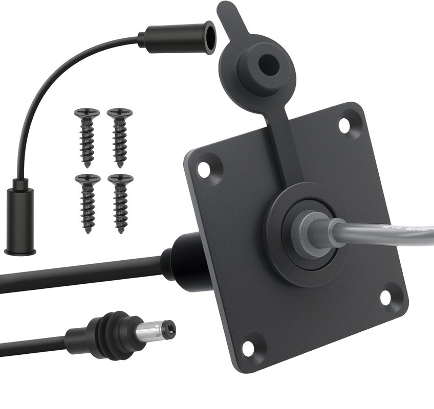 Aluminum Wall Pass Through Kit for Starlink Mini, RV Waterproof Cable 1Pcs