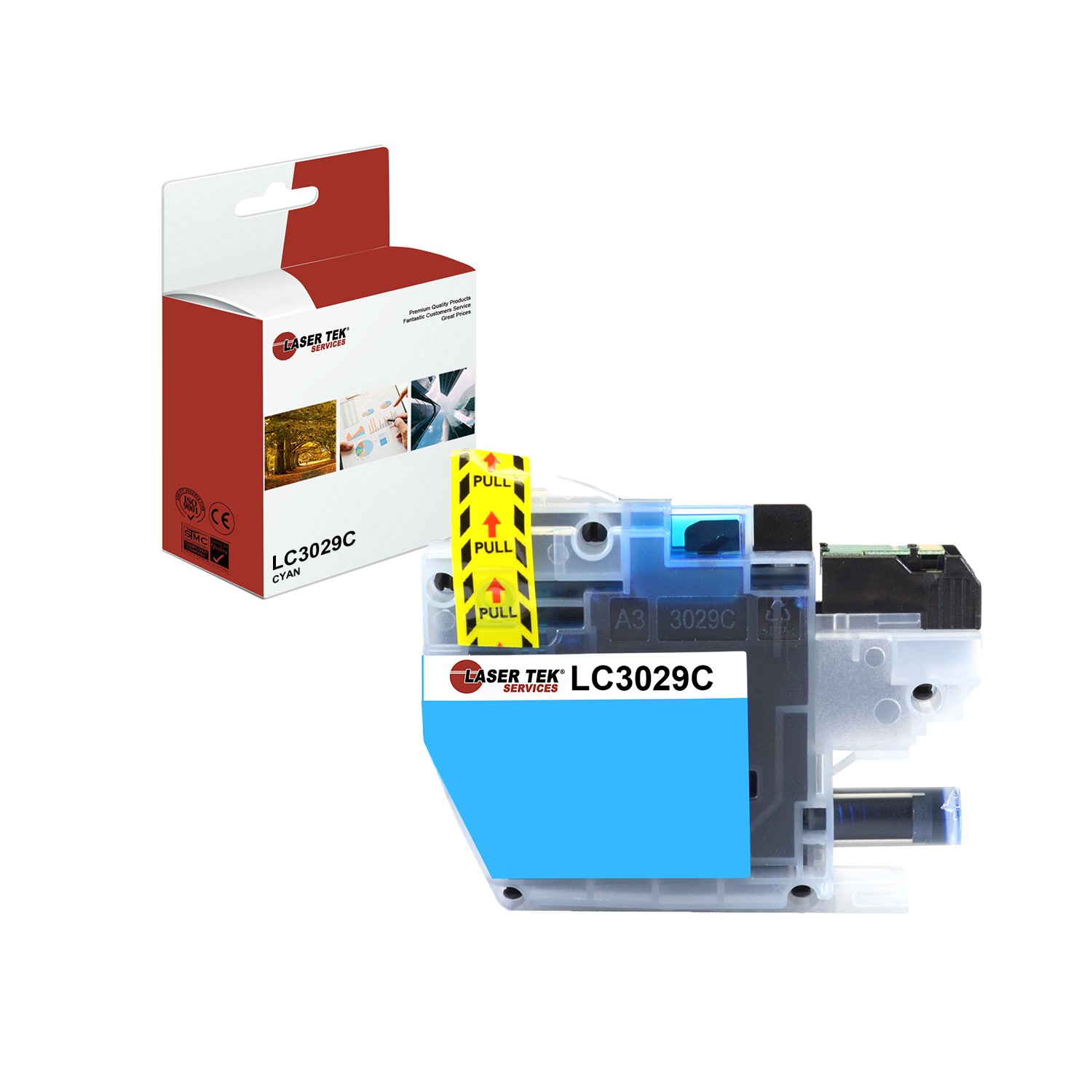 LTS LC-3029 Cyan HY Compatible for Brother MFCJ5830DW Ink Cartridge